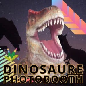 Location de dinosaure photobooth