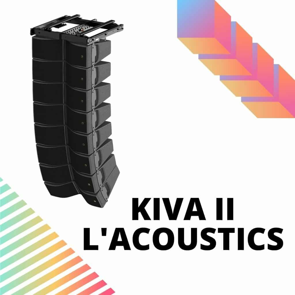 L'acoustics Kiva 2 location GHL.be